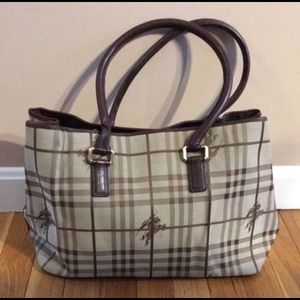 Authentic Burberry tote